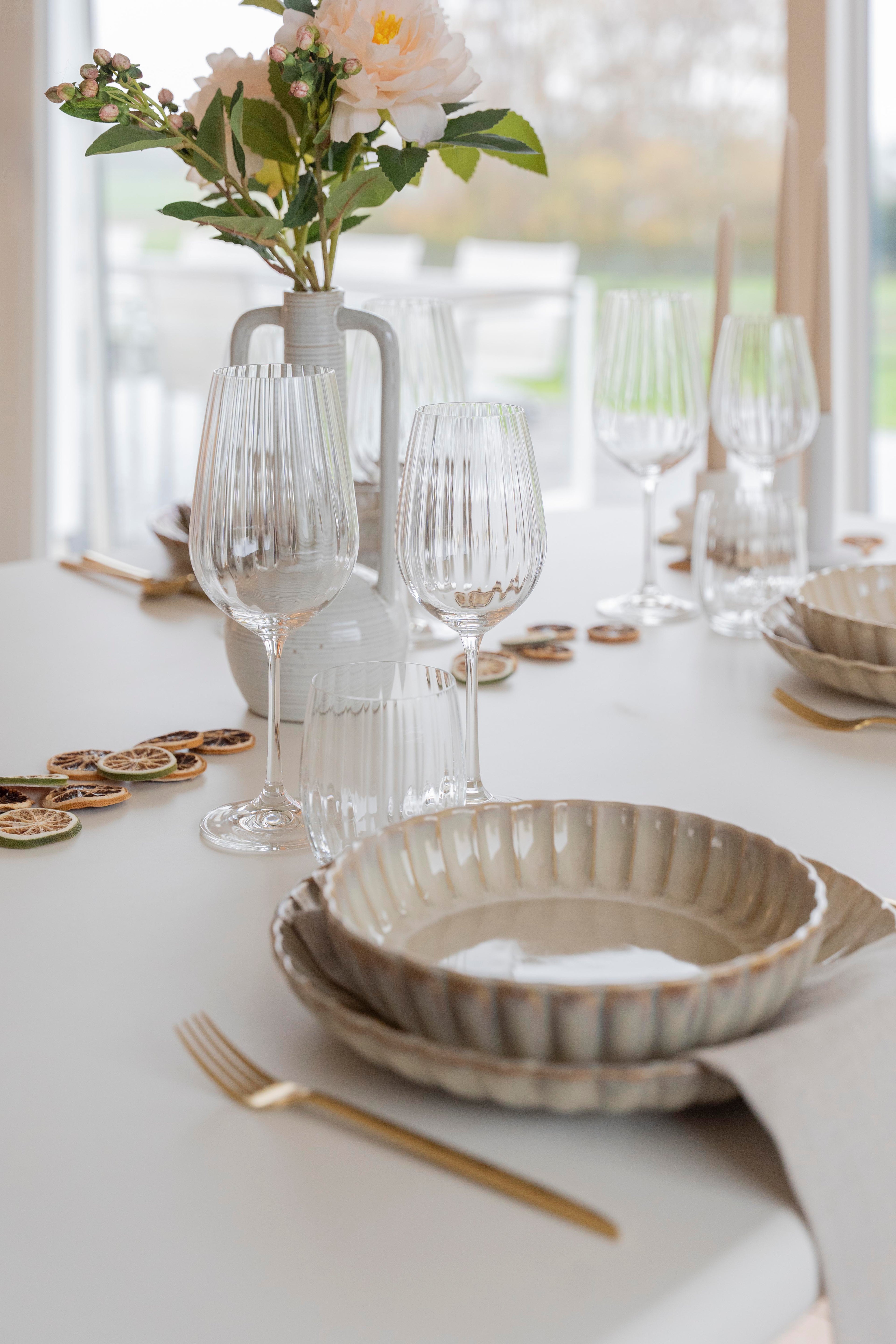 Witte Wijnglas Optic