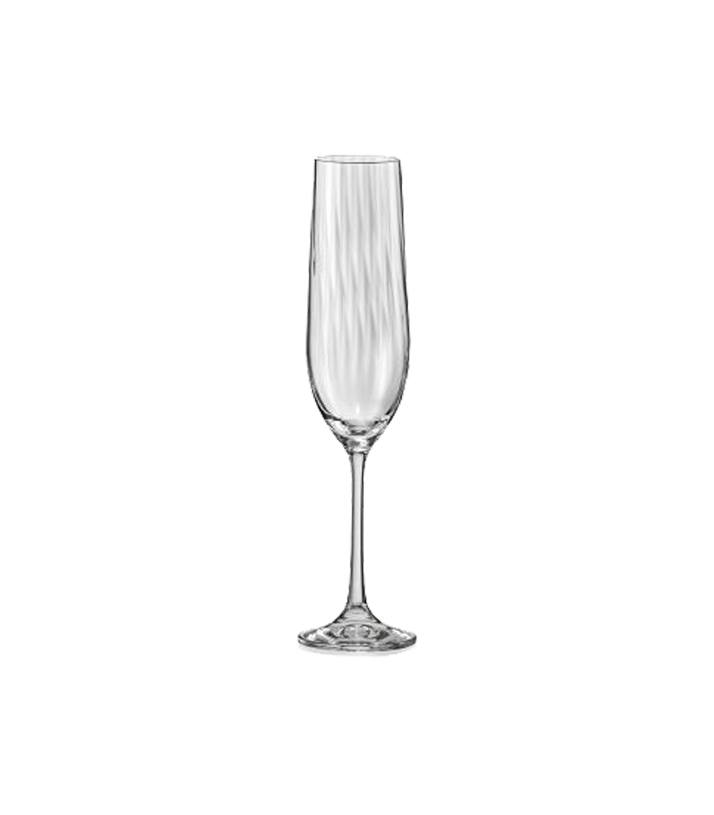 Champagneglas Optic