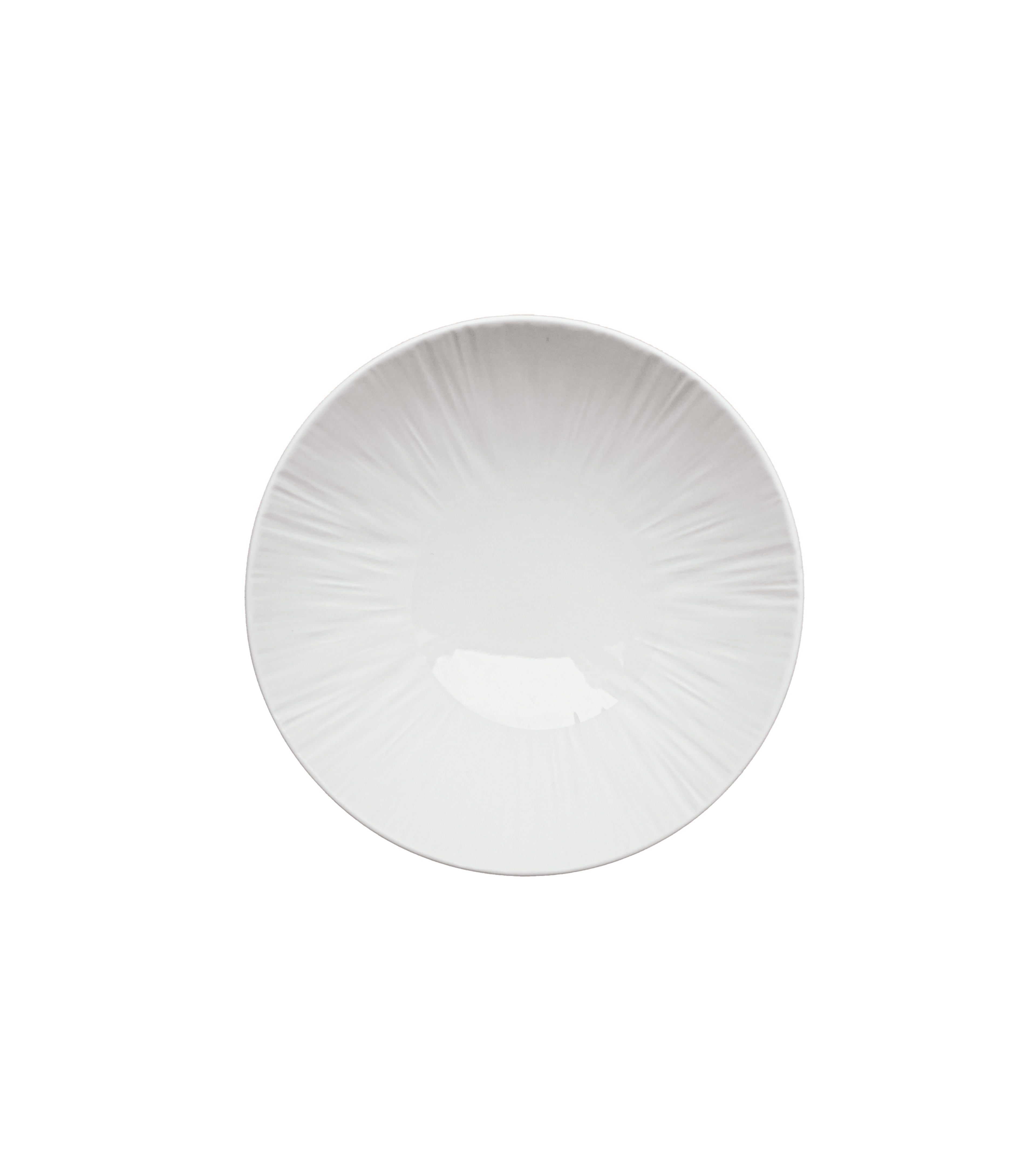 Diep Bord Pure White Ø19cm