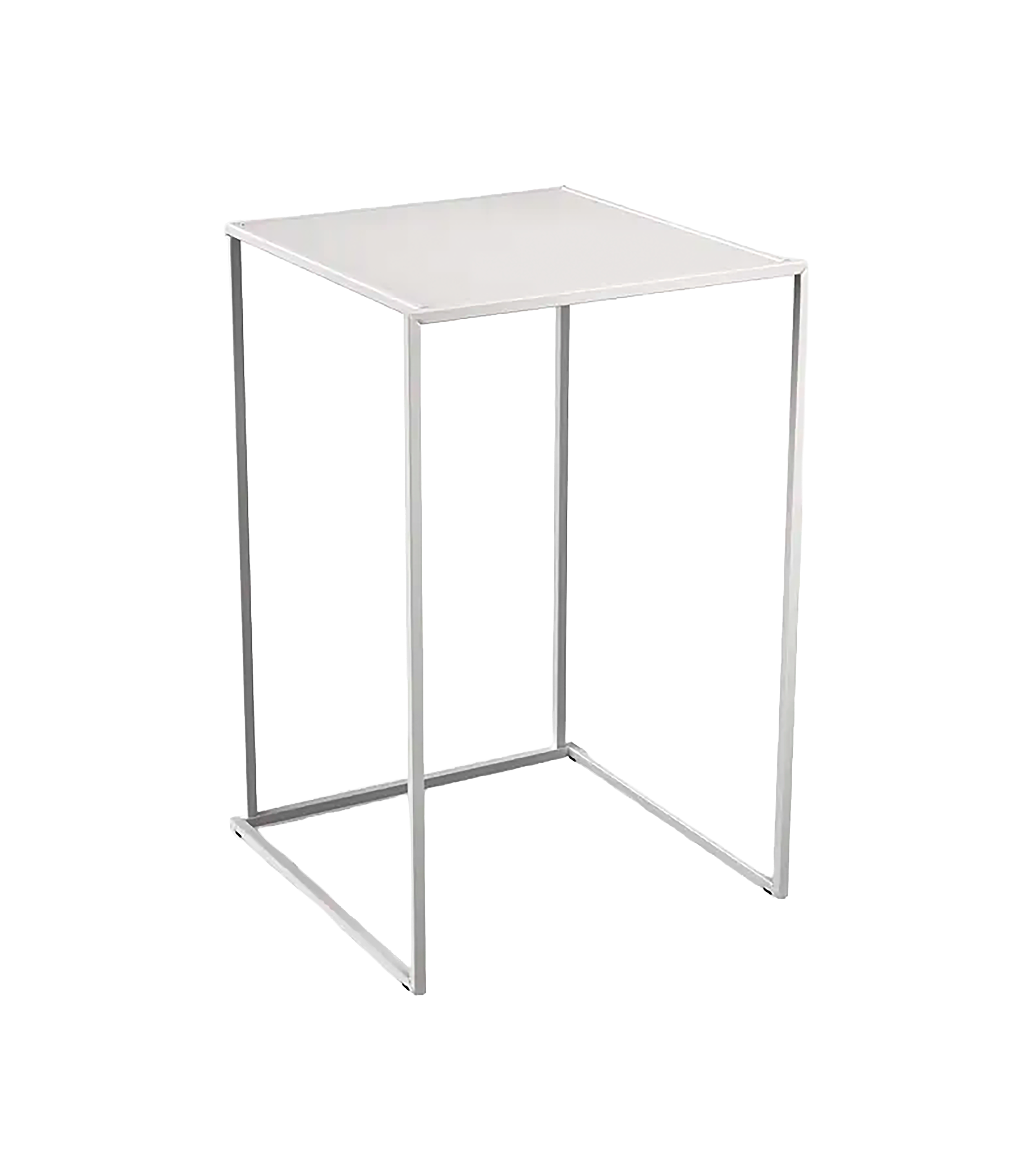 Receptietafel Quadrum wit 70x70cm